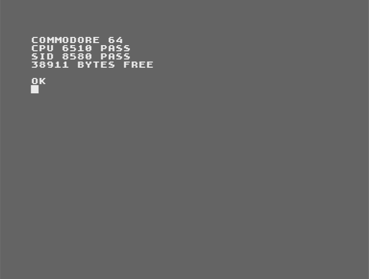 PC DOS Style - OK (UPPERCASE)